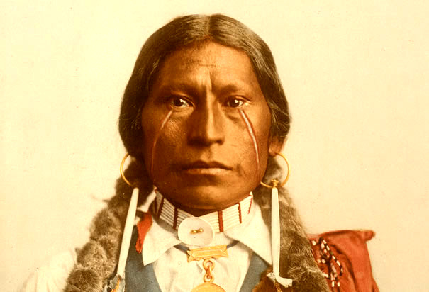 Native_American Indian_Color_apache-chief