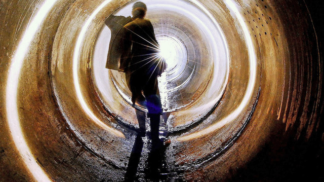 3005147-poster-1960-caught-stress-spiral-innovate-your-day-8-minutes-ready-set-pause