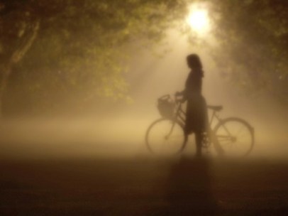 bicycle,forest,silhouette,woman,mist,bike-c259e92fb50069d5c53797007c2a985f_h_large